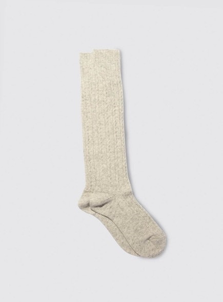 MARIA LA ROSA SCOTLAND SOCKS LIGHT GREY